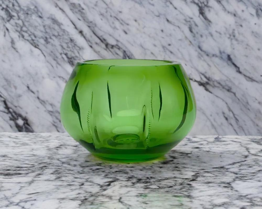 Emerald Green Peyote Copita, Ceramic Shot Glass, Artisan Drinkware, Barware Cup, Gift for Him, Handcrafted