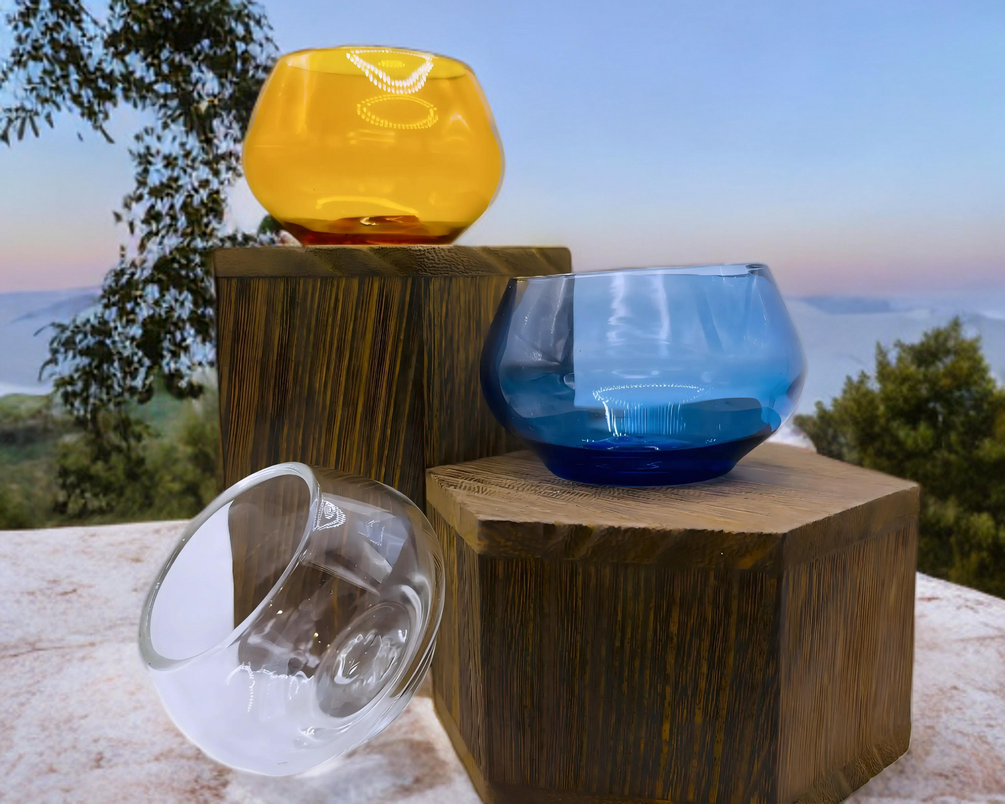Traditional Copita, Clear Copita Glass, Cristal Copita, Mezcal Serving Glass, Tasting Glass, Artisan Copita, Gift