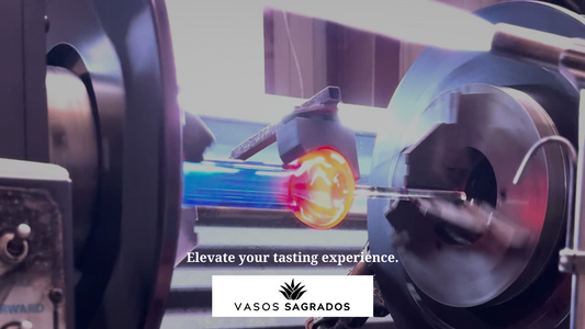 Authentic "Peyote" Copita, Cobalt Blue Ceramic, Mexican Shot Cup, Handmade Drinkware, Gift for Entertainers